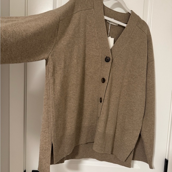 Tory Burch Wool Jacquard Women's Cardigan - Picture 2 of 6